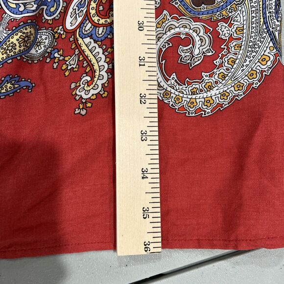 A. Byer Dress Juniors Size 11 Halter Neck Paisley Lightweight - Picture 9 of 14